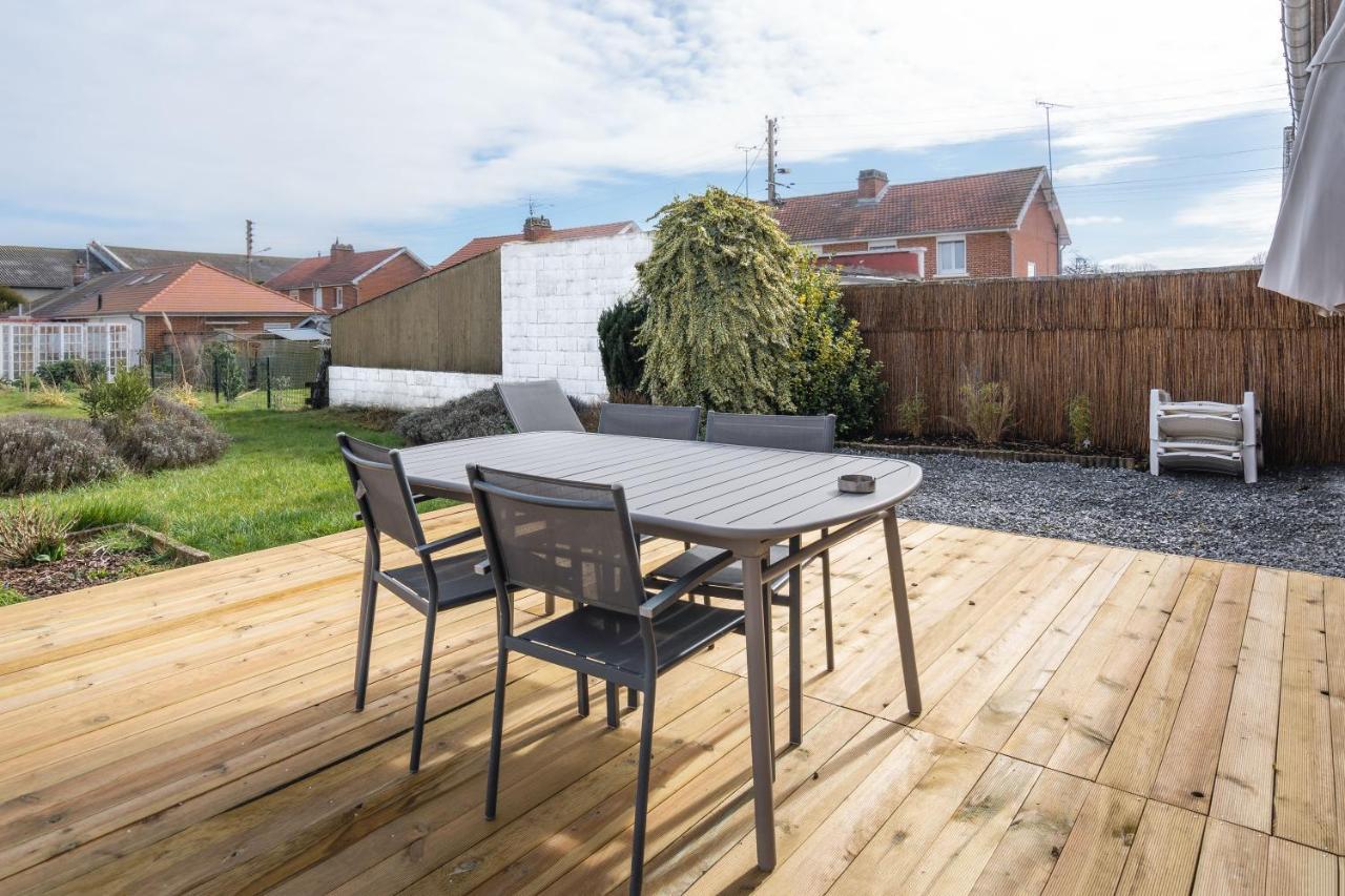 Maison Confortable, Terrasse Et Jardin A Amiens Exterior photo